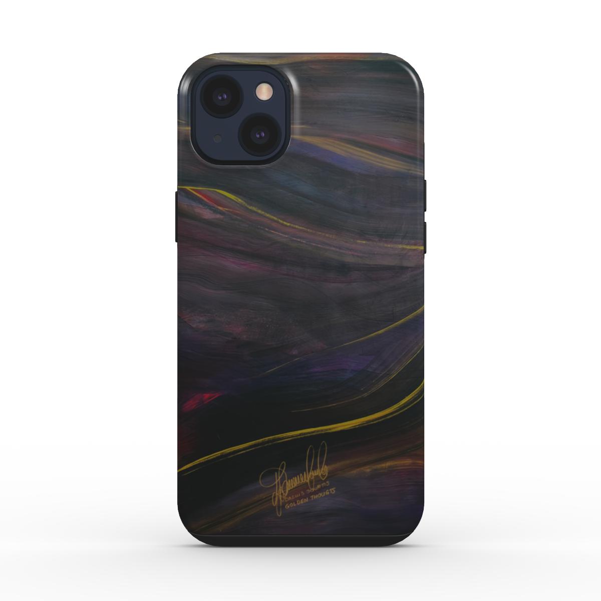 Golden thoughts Tough Phone Case