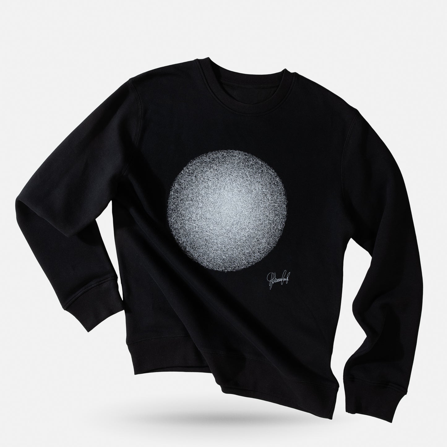 Artwork crewneck sweatshirt / Light 1